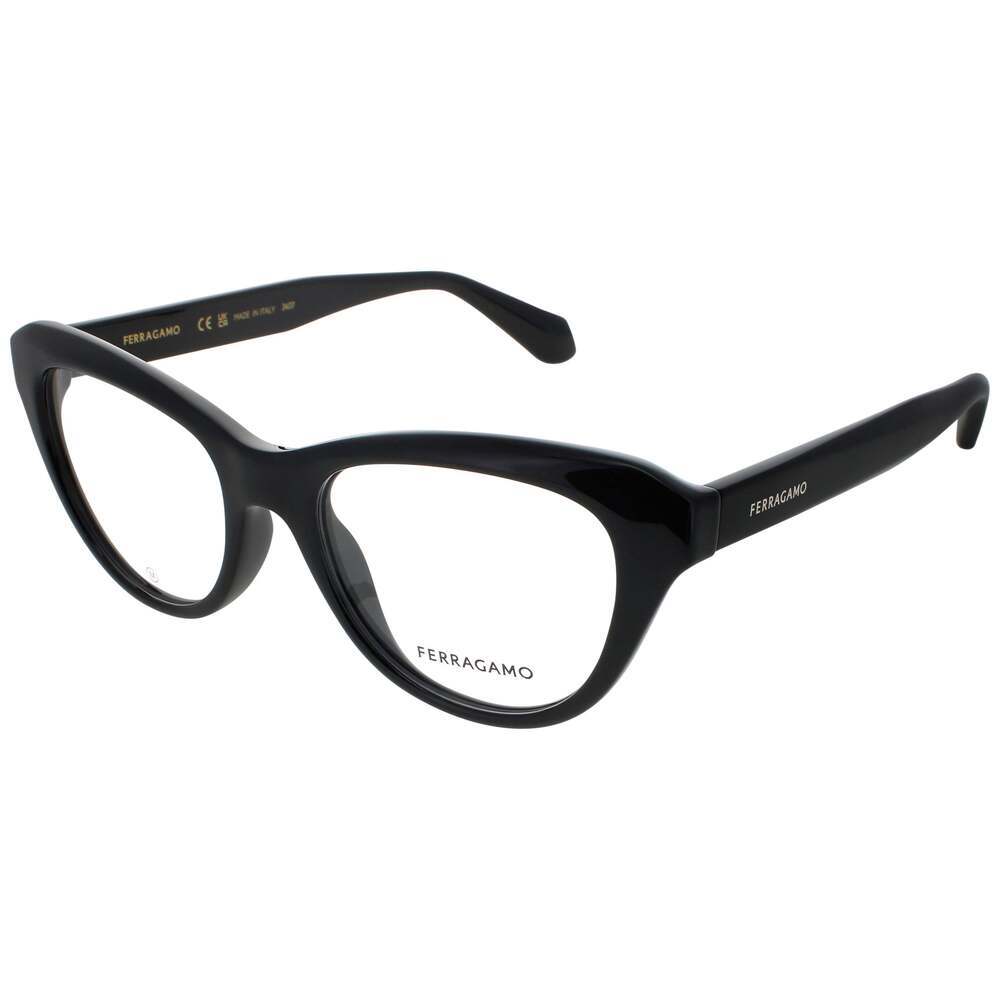 NWT Salvatore Ferragamo SF2989E Black 51mm Eyeglasses